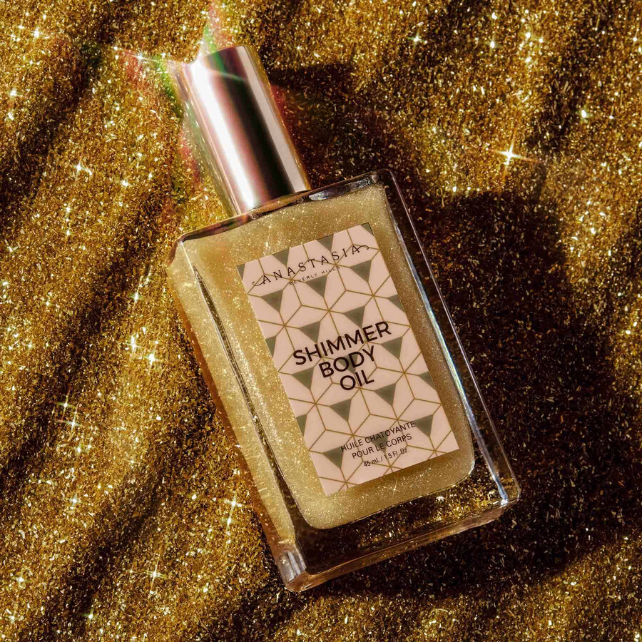olio corpo scintillante - gold