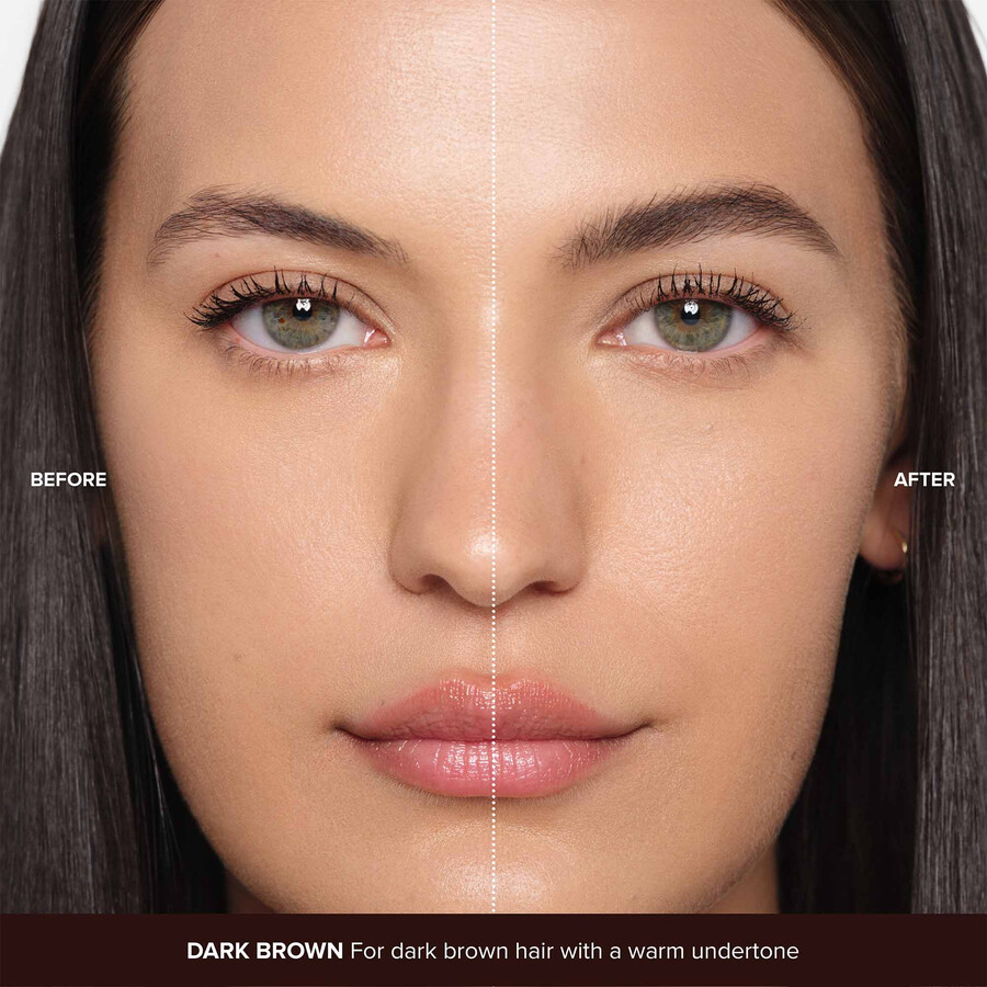gel volumizzante per sopracciglia colorato - dark brown