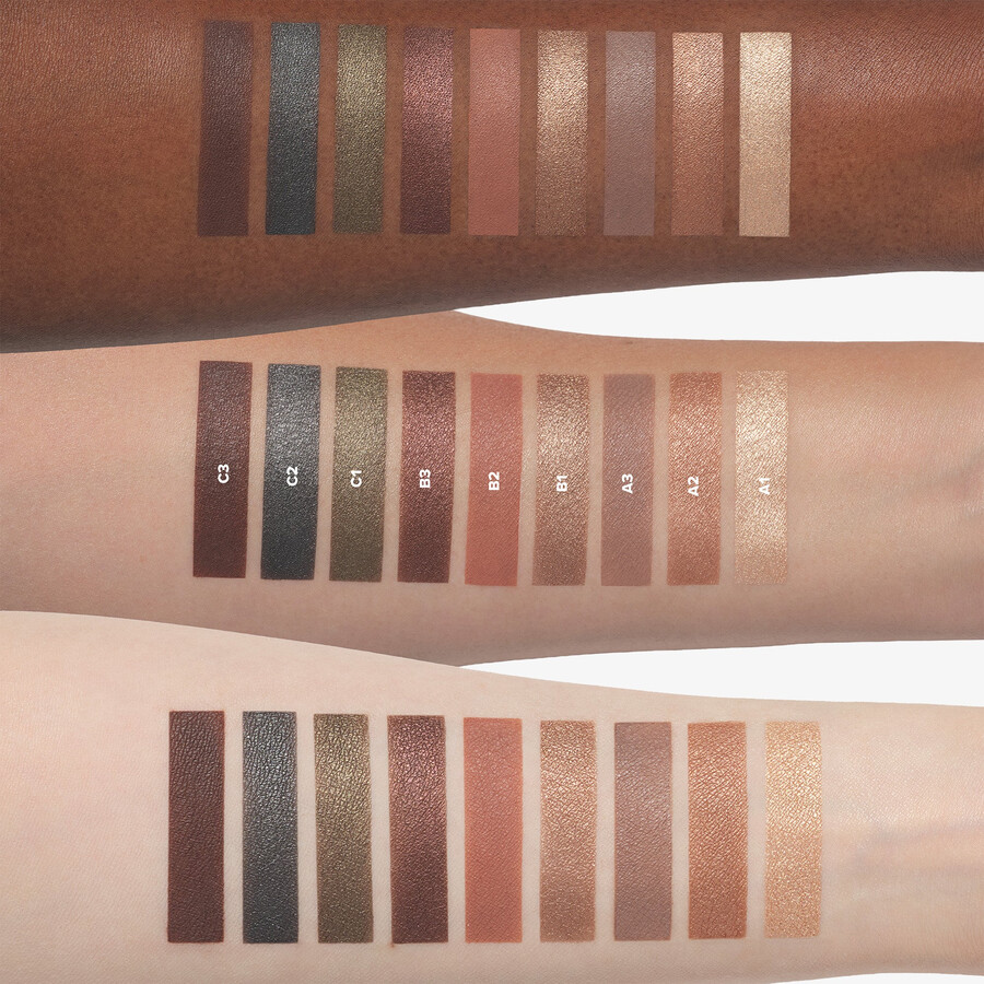 mini palette di ombretti embers