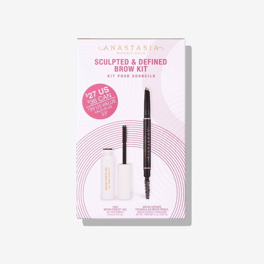 kit per sopracciglia scolpite e definite - taupe