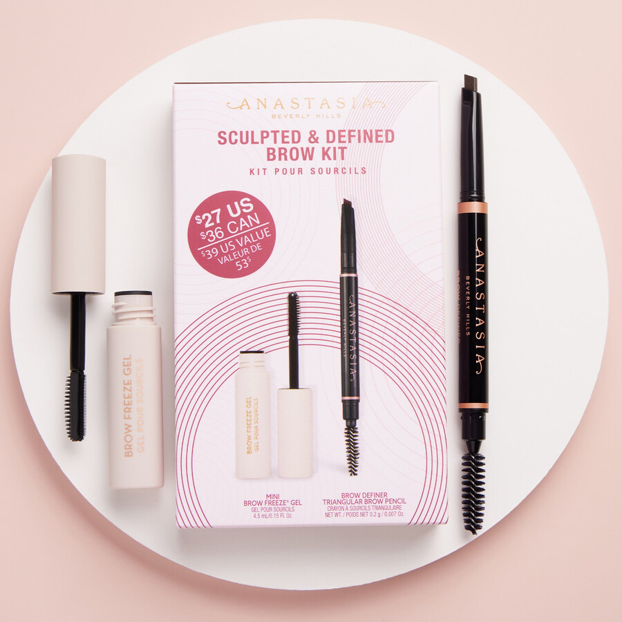 kit per sopracciglia scolpite e definite - taupe
