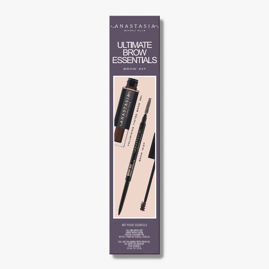 kit essenziale per sopracciglia - dark brown