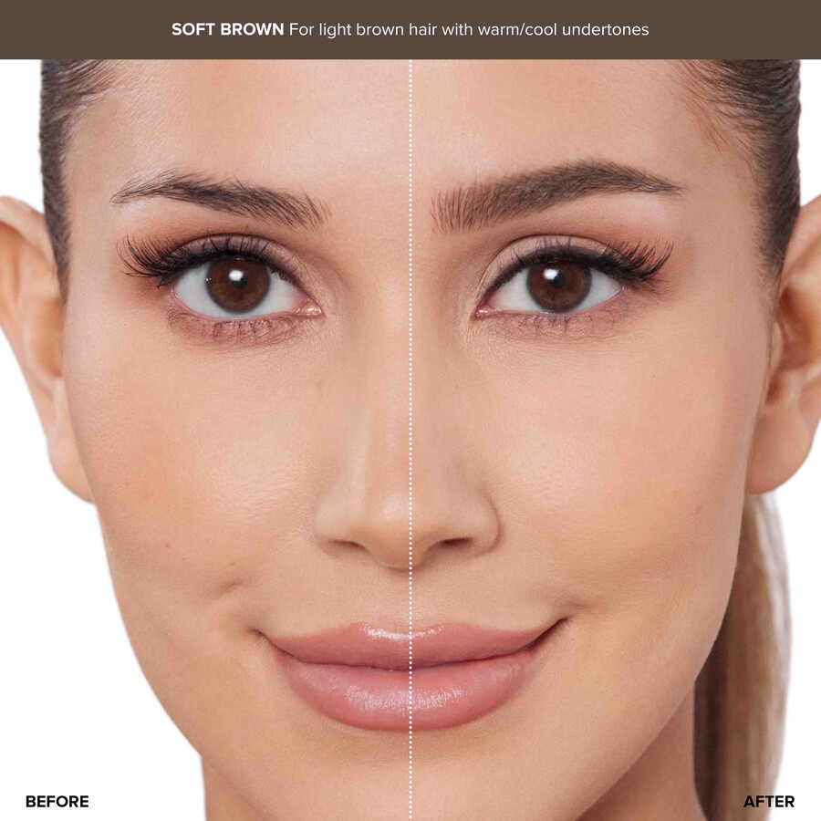 duo per sopracciglia dalla forma perfetta - soft brown