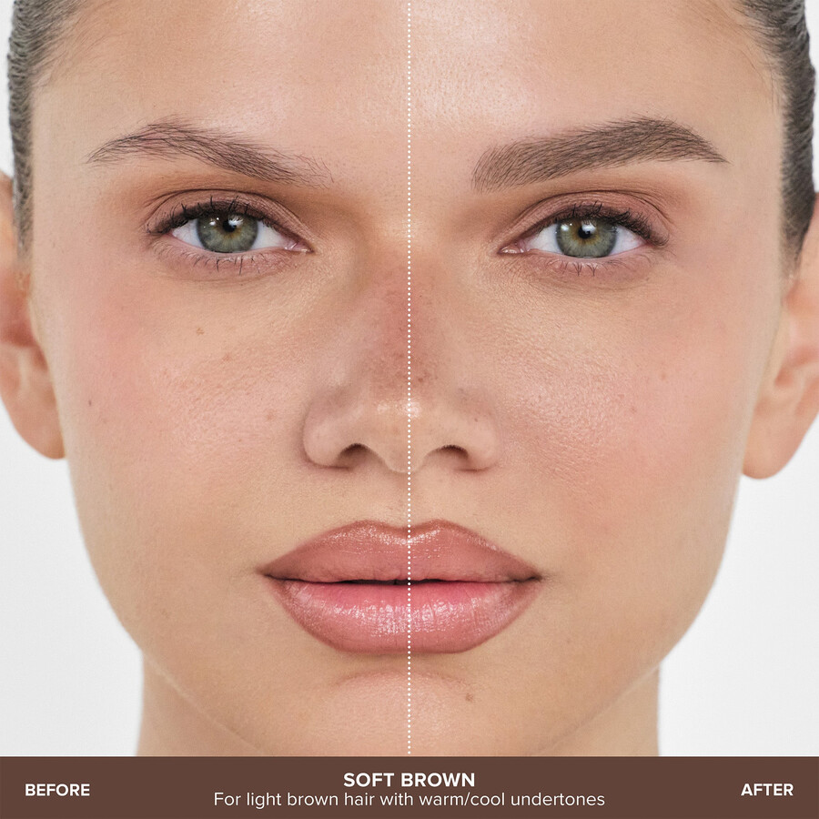 kit essenziale per sopracciglia - soft brown